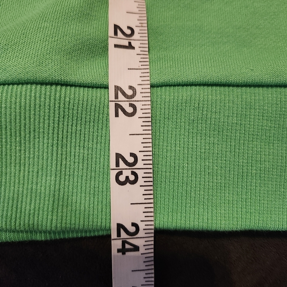 Urban Outfitters ZGY DENIM Oversized Sweatshirt Bright Green NWT Small - Picture 8 of 8